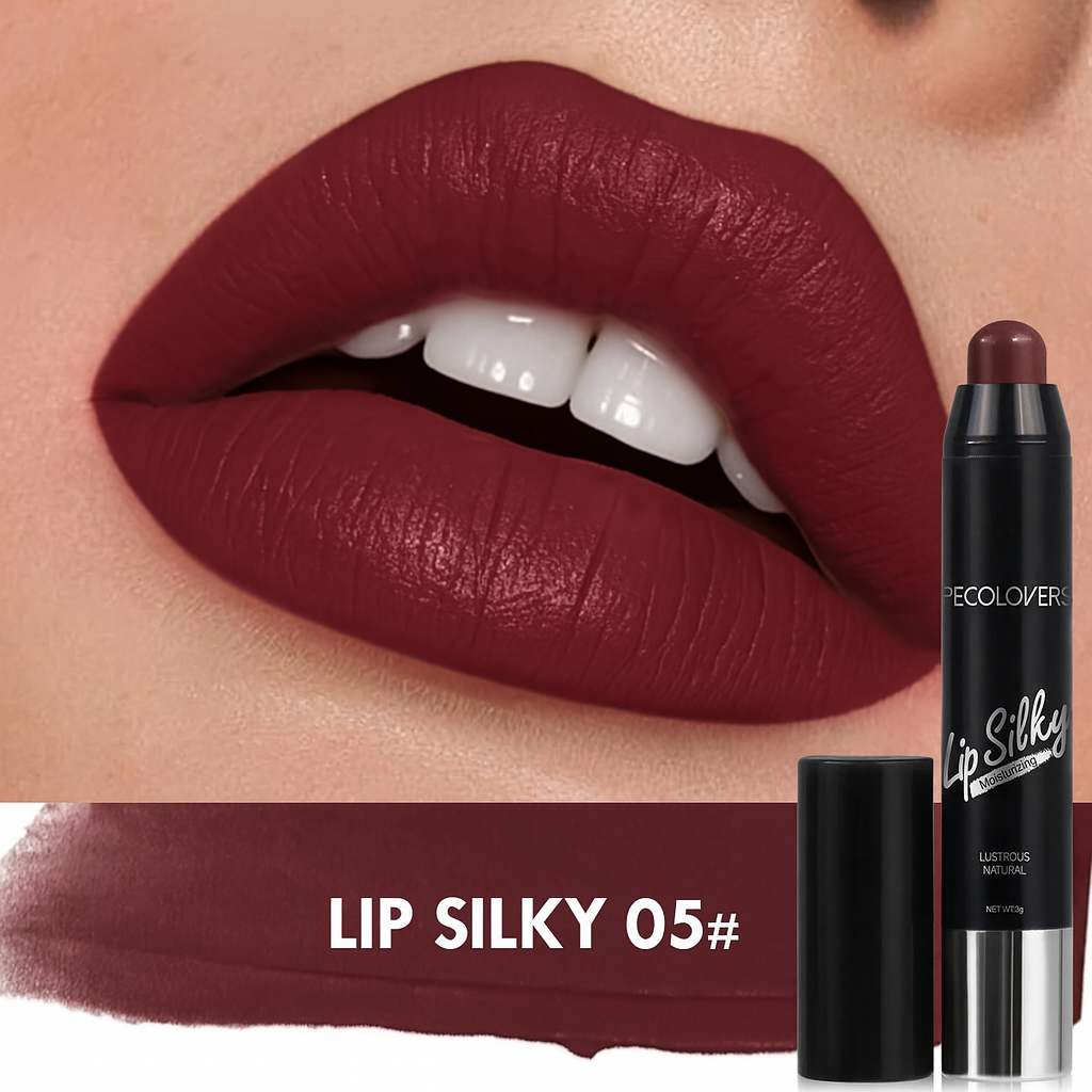 Crayon à Lèvres Mat Waterproof – Couleur Intense & Longue Tenue