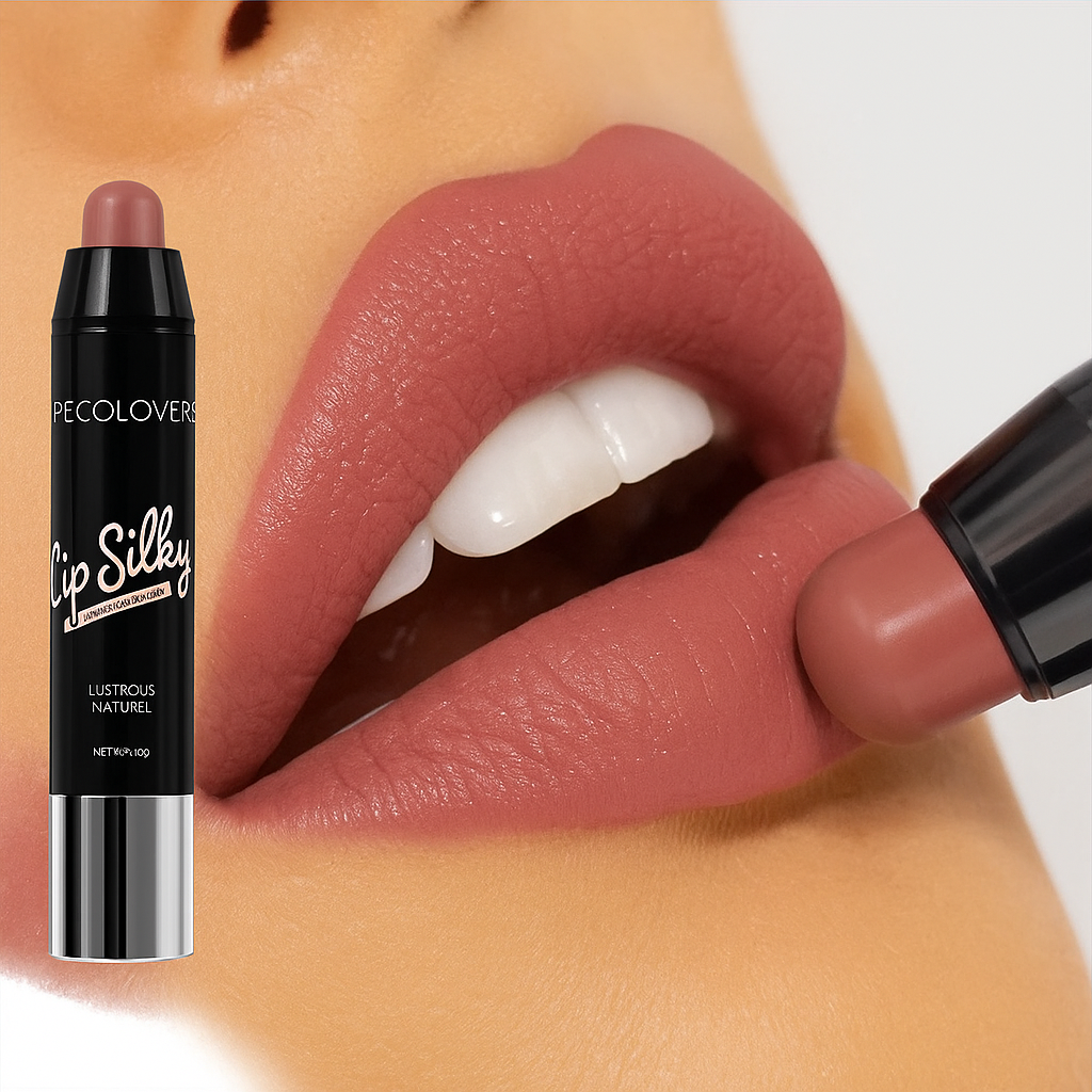 Crayon à Lèvres Mat Waterproof – Couleur Intense & Longue Tenue
