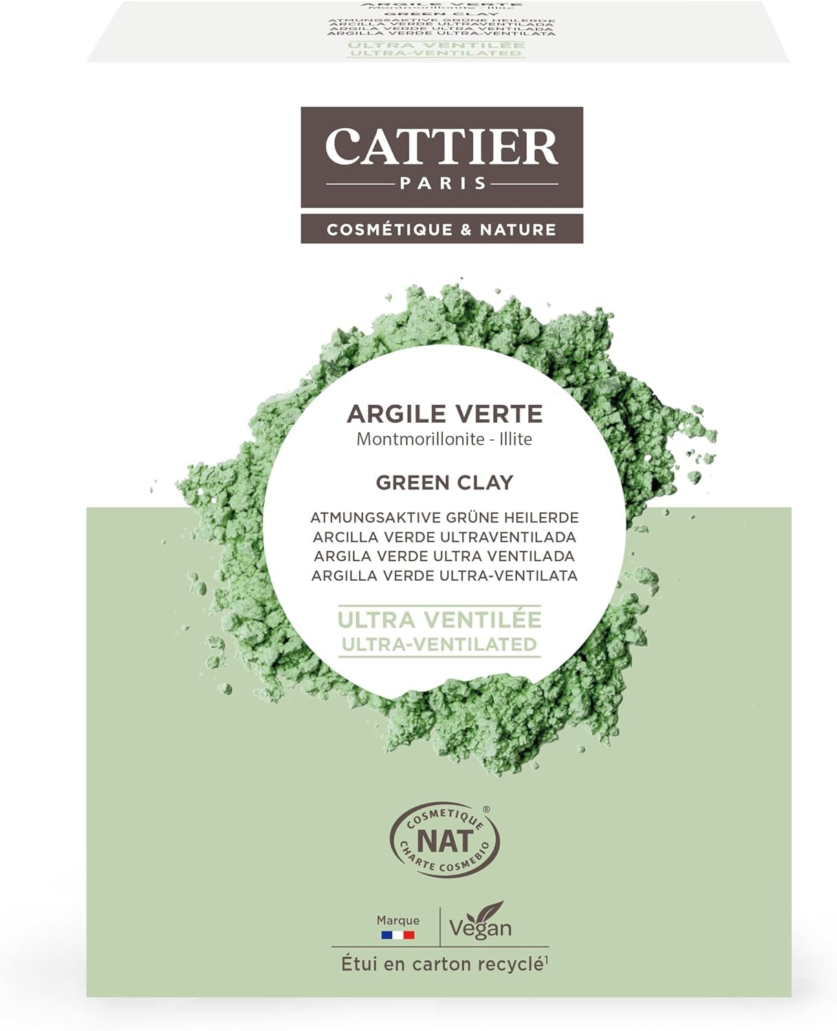 Vrac Argile Verte Ultra Ventilée 250 G