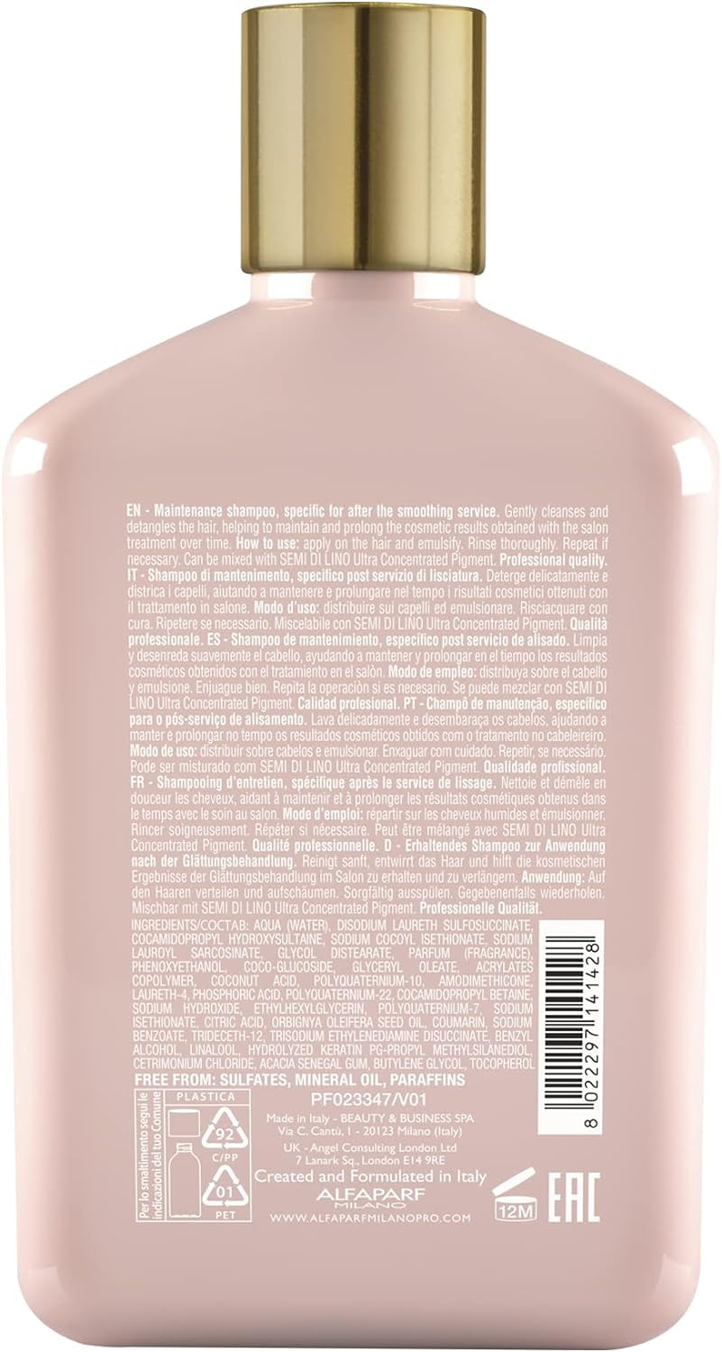 Milano Keratin Therapy Lisse Design Maintenance Shampoo 250Ml - Shampooing Entretien