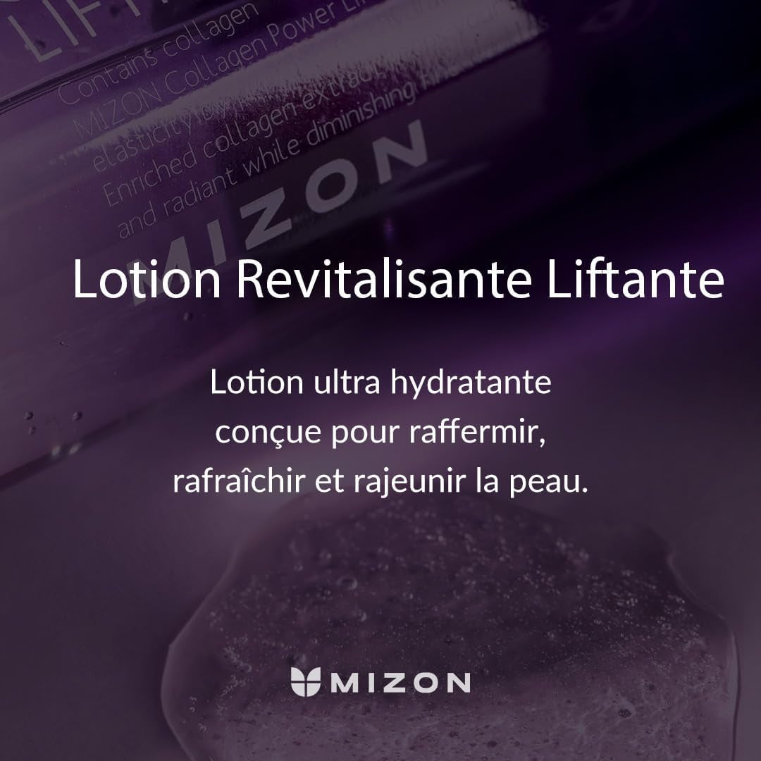 [] COLLAGEN POWER LIFTING TONER (120 Ml) Soin Coréen - Lotion Tonique Pour Le Visage - Collagène Marin - Soin Anti-Âge Hydratant & Apaisant - Peaux Sèches & Matures