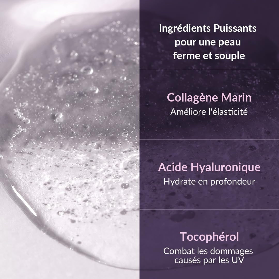 [] COLLAGEN POWER LIFTING TONER (120 Ml) Soin Coréen - Lotion Tonique Pour Le Visage - Collagène Marin - Soin Anti-Âge Hydratant & Apaisant - Peaux Sèches & Matures