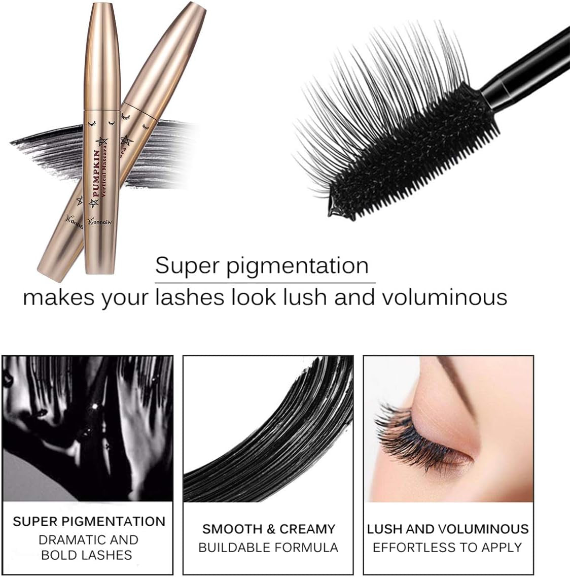 4D Silk Fiber Eyelash Mascara, 4D Mascara Fiber Eyelash Mascara, 4D Fibre Soie Mascara, Fiber De Soie Cils Noir Mascara, Extension Fibre Extrêmement Long Mascara Lavable À L'Eau Chaude