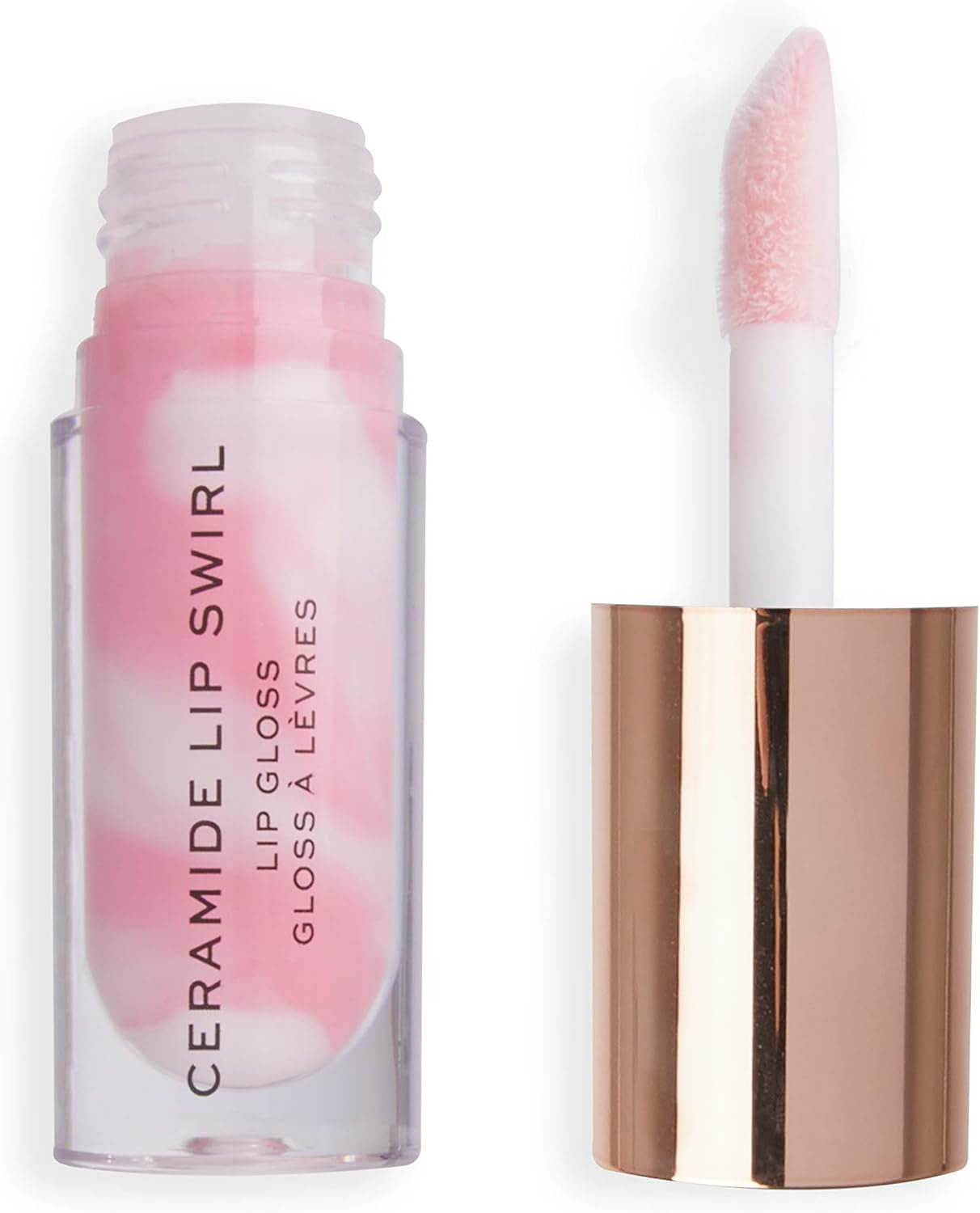 , Lip Swirl Ceramide Gloss, Brillant À Lèvres, Pure Gloss Transparent, 4.5Ml